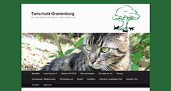 Desktop Screenshot of katzen-oranienburg.de