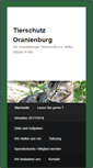 Mobile Screenshot of katzen-oranienburg.de